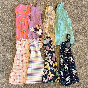 Colorful Kids Dress Set of 8!